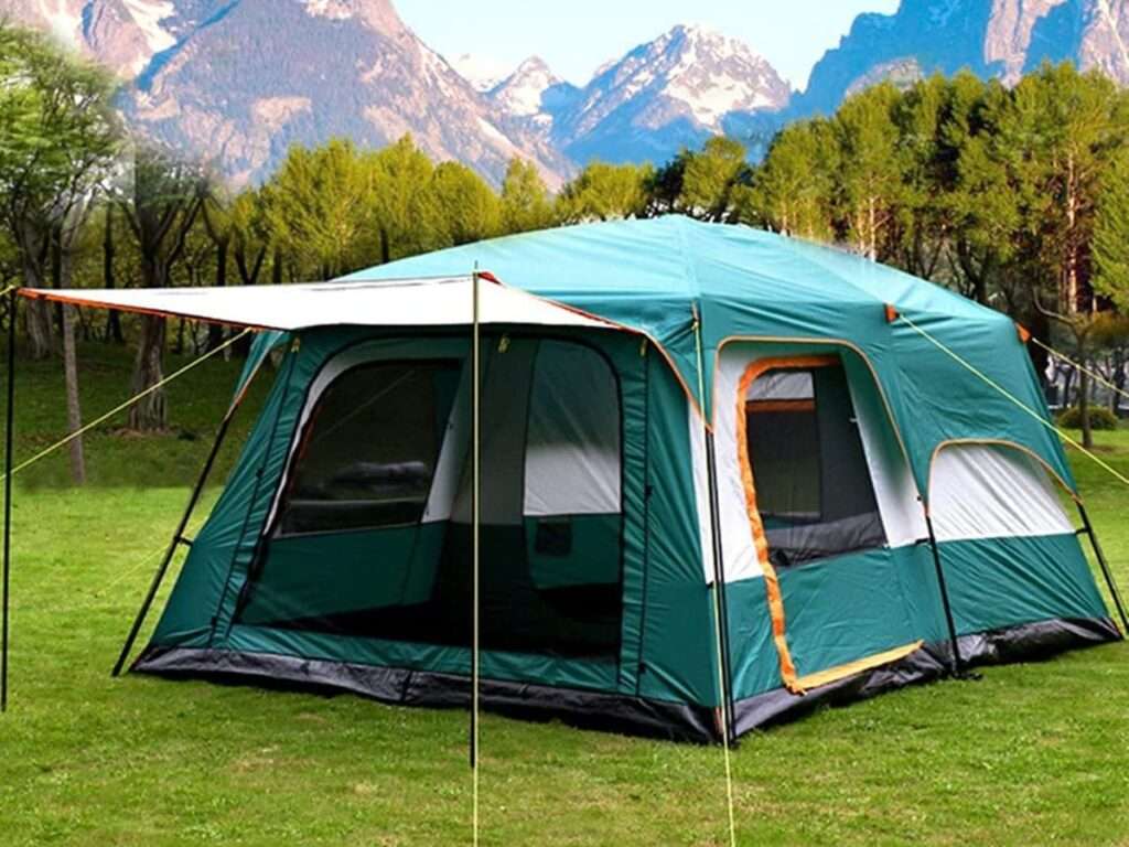 4-person camping tent - 