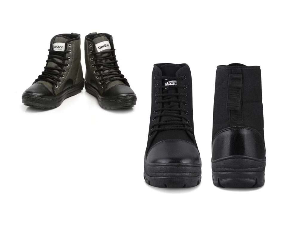 black classy hiking shoes, A mixture of fashion and adventure