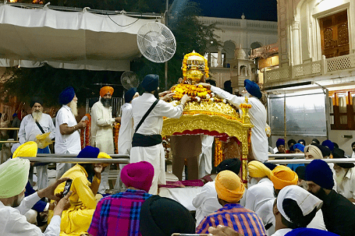 Palki Sahib Golden Temple Amritsar