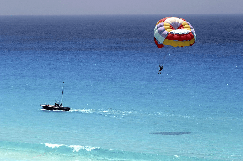 Paragliding at Agonda Beach Goa 